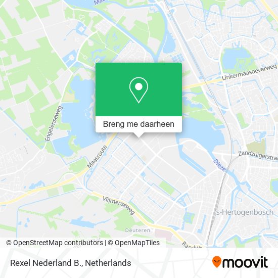 Rexel Nederland B. kaart