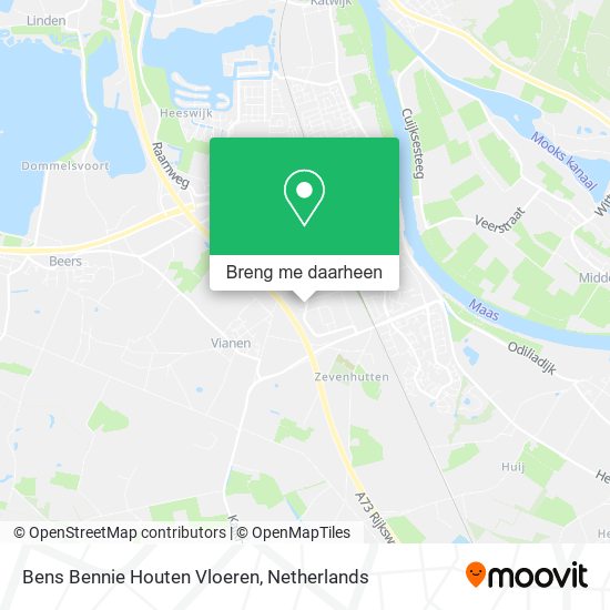 Bens Bennie Houten Vloeren kaart