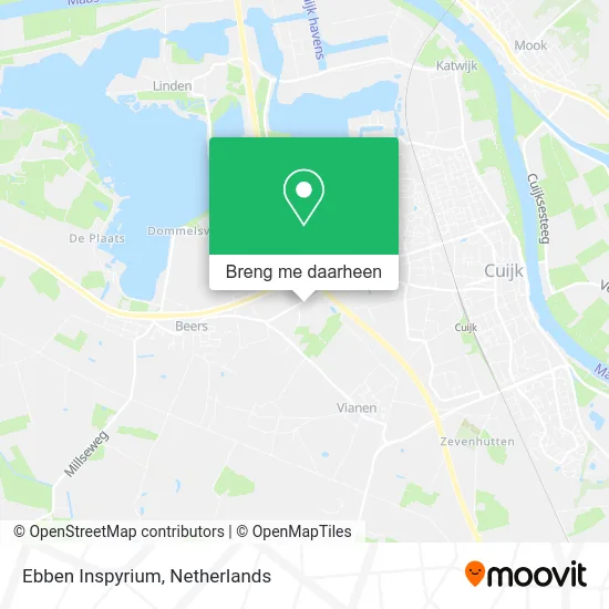 Ebben Inspyrium kaart