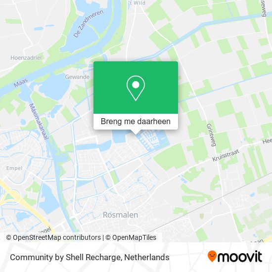 Community by Shell Recharge kaart