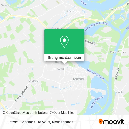 Custom Coatings Helvoirt kaart
