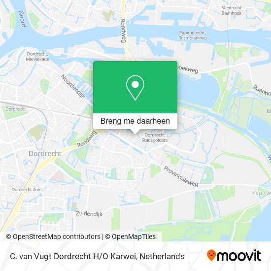 C. van Vugt Dordrecht H / O Karwei kaart