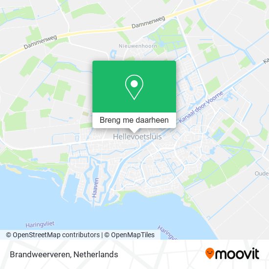 Brandweerveren kaart