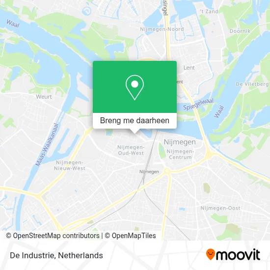De Industrie kaart