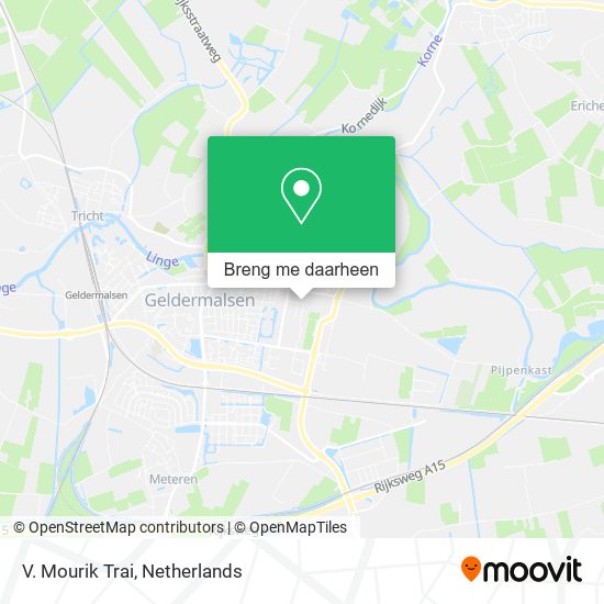 V. Mourik Trai kaart