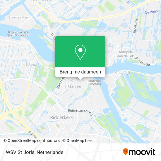 WSV St Joris kaart
