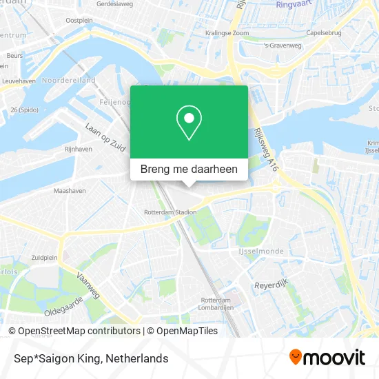 Sep*Saigon King kaart