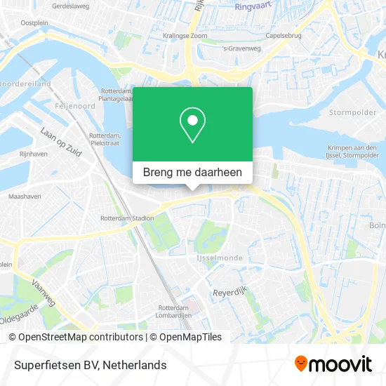 Superfietsen BV kaart