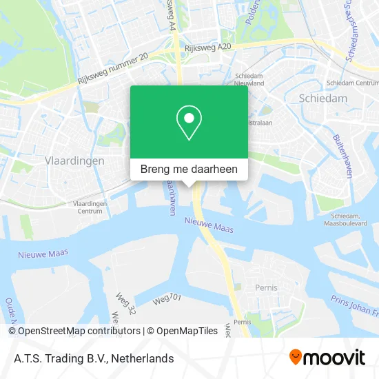 A.T.S. Trading B.V. kaart