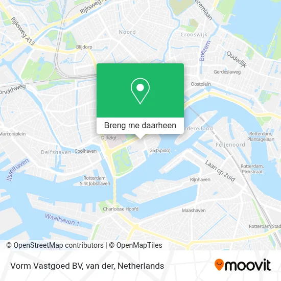 Vorm Vastgoed BV, van der kaart