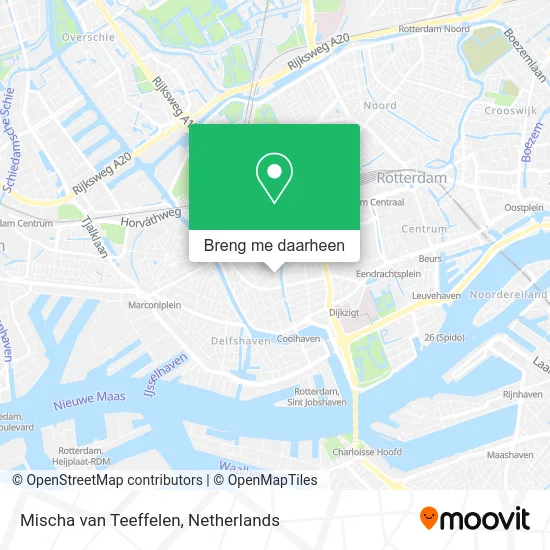 Mischa van Teeffelen kaart