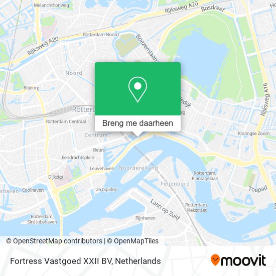 Fortress Vastgoed XXII BV kaart