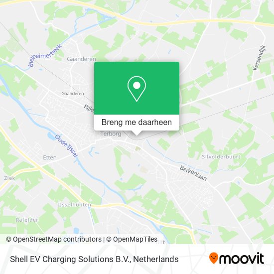 Shell EV Charging Solutions B.V. kaart