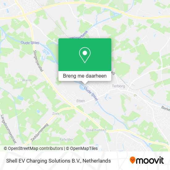 Shell EV Charging Solutions B.V. kaart