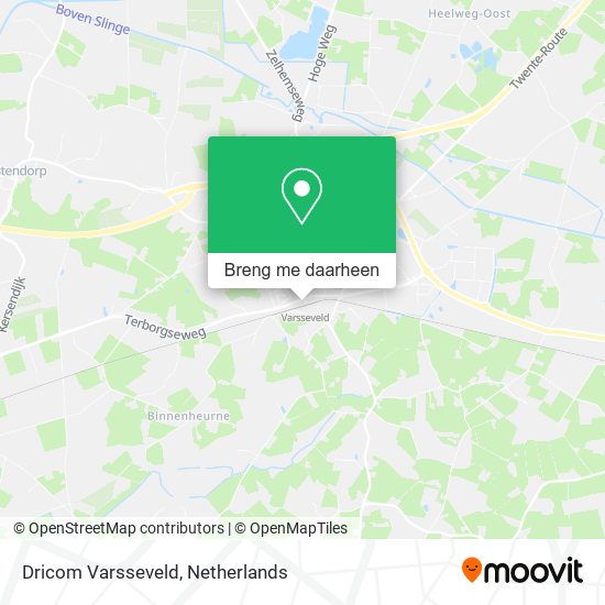 Dricom Varsseveld kaart