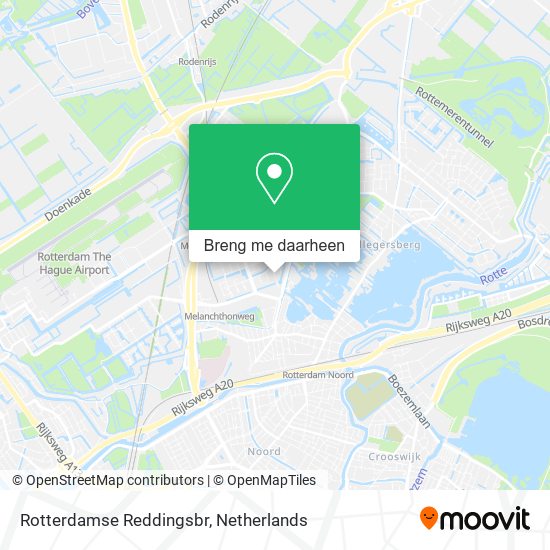 Rotterdamse Reddingsbr kaart