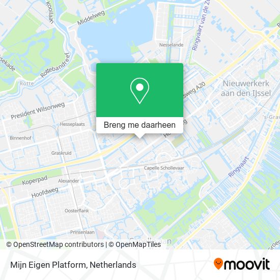 Mijn Eigen Platform kaart