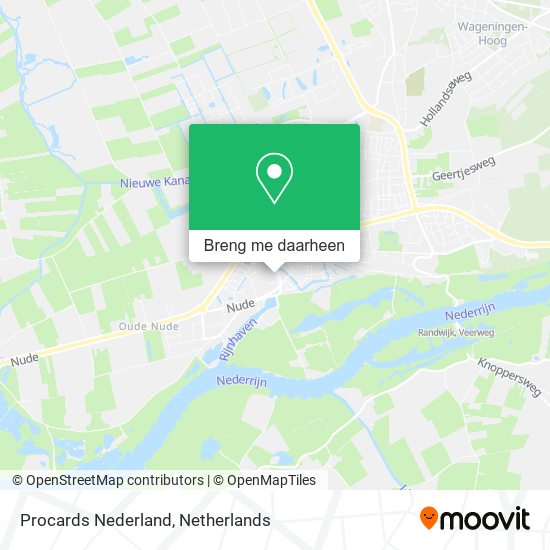 Procards Nederland kaart