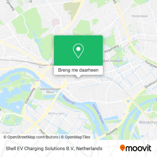 Shell EV Charging Solutions B.V. kaart