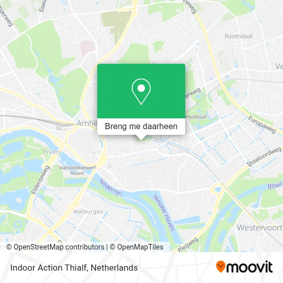 Indoor Action Thialf kaart