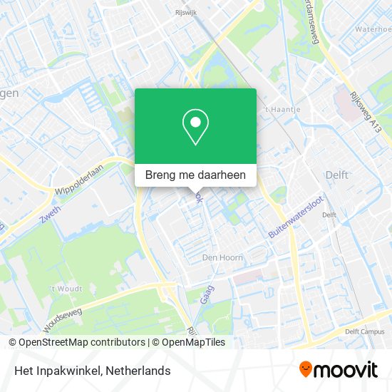 Het Inpakwinkel kaart