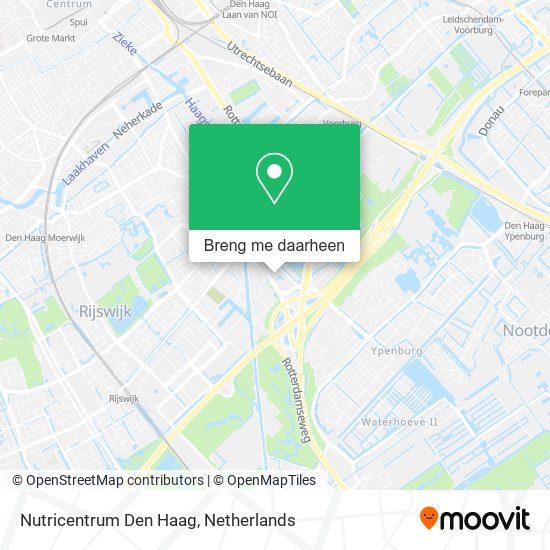 Nutricentrum Den Haag kaart