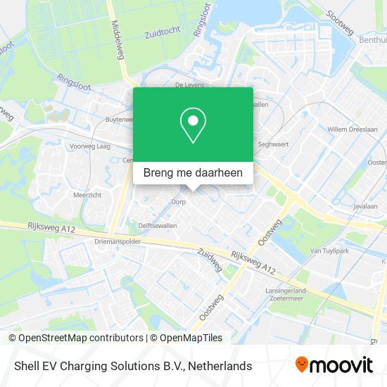 Shell EV Charging Solutions B.V. kaart