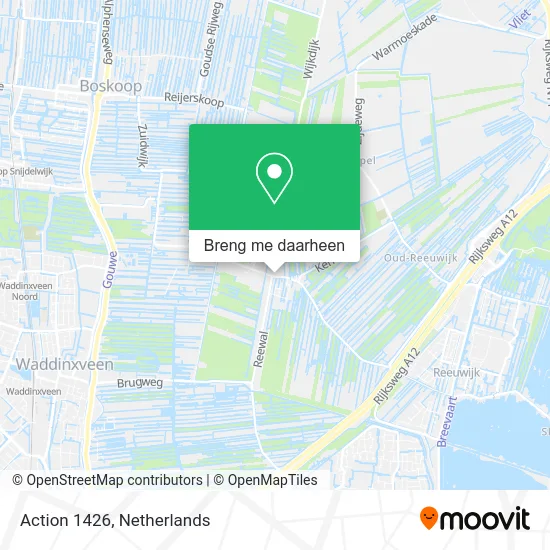 Action 1426 kaart
