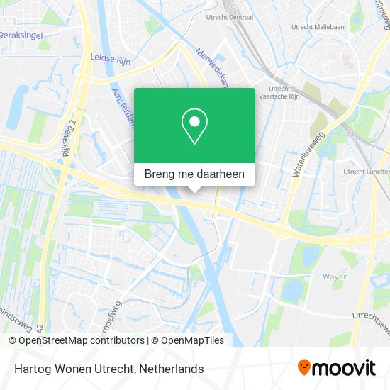 Hartog Wonen Utrecht kaart