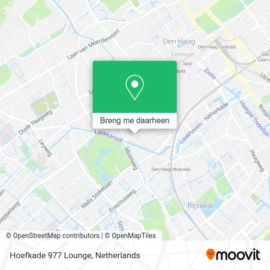 Hoefkade 977 Lounge kaart