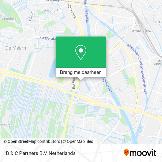 B & C Partners B.V kaart