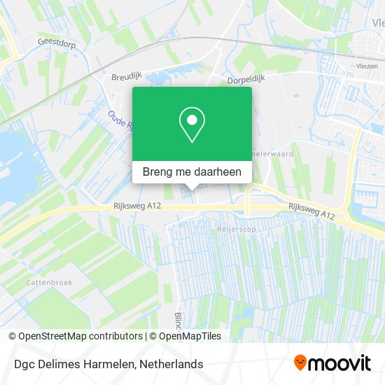 Dgc Delimes Harmelen kaart