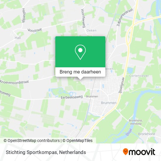 Stichting Sportkompas kaart