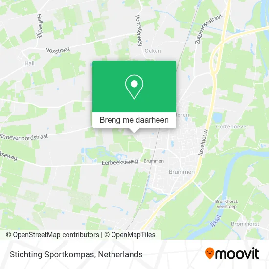 Stichting Sportkompas kaart