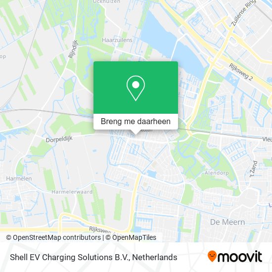 Shell EV Charging Solutions B.V. kaart