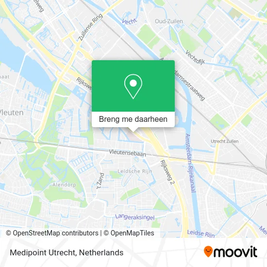 Medipoint Utrecht kaart