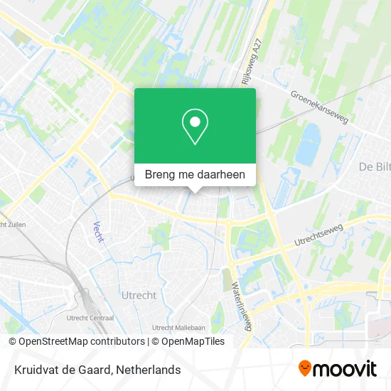Kruidvat de Gaard kaart