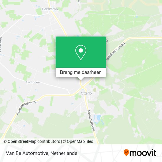 Van Ee Automotive kaart