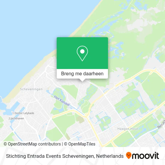 Stichting Entrada Events Scheveningen kaart