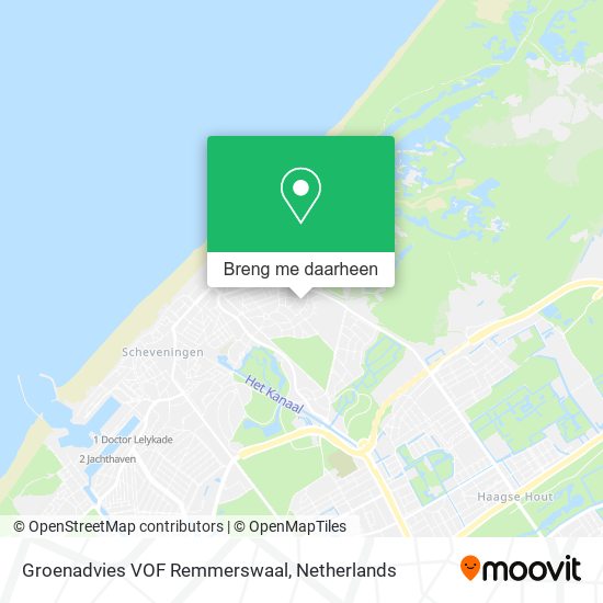 Groenadvies VOF Remmerswaal kaart