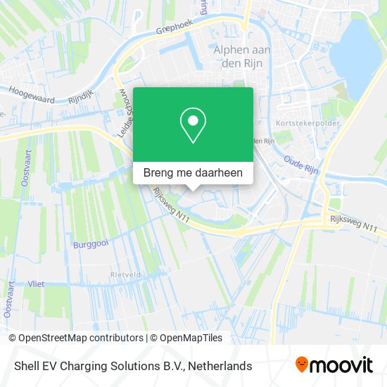 Shell EV Charging Solutions B.V. kaart