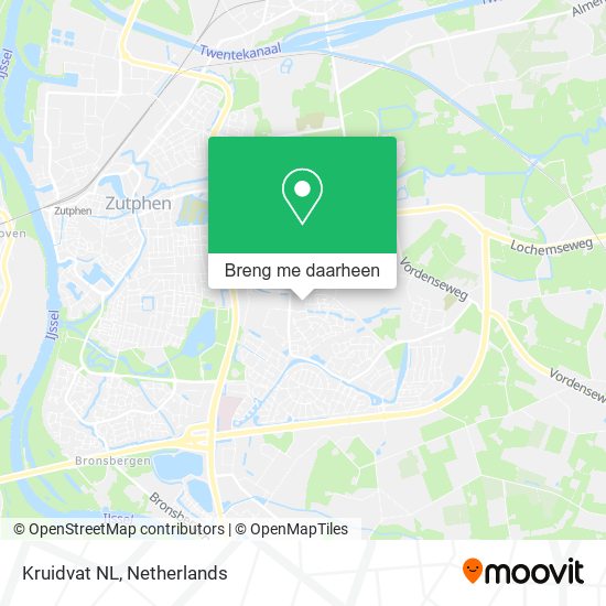 Kruidvat NL kaart