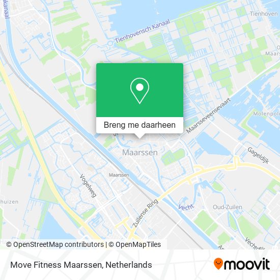 Move Fitness Maarssen kaart