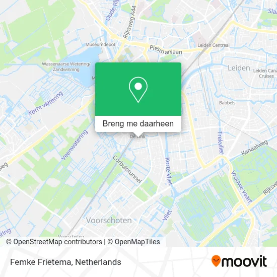 Femke Frietema kaart