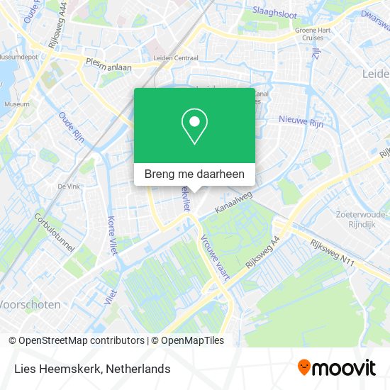 Lies Heemskerk kaart
