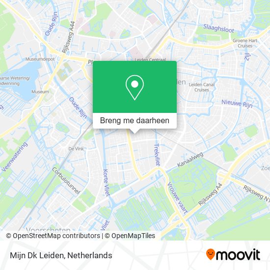 Mijn Dk Leiden kaart