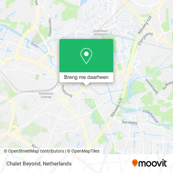 Chalet Beyond kaart