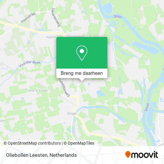 Oliebollen Leesten kaart