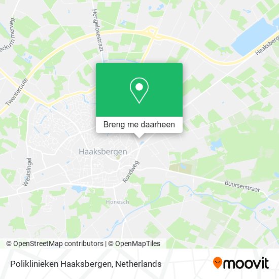 Poliklinieken Haaksbergen kaart