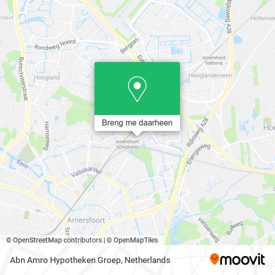 Abn Amro Hypotheken Groep kaart